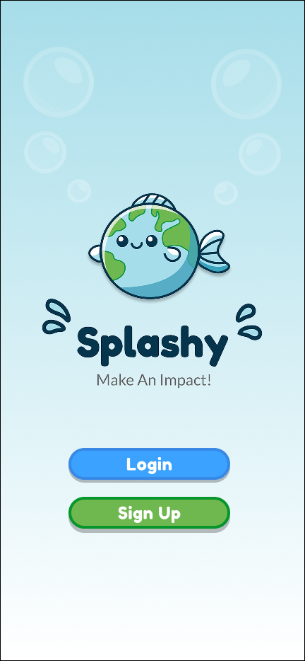 Splash screen